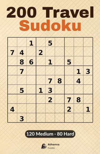 Large Sudoku layouts designed for comfortable solving and easy reading.